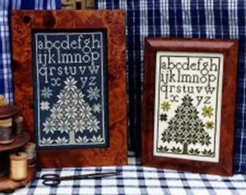 Companion Quaker Christmas Tree Sampler Cross Stitch Pattern by Carriage House Samplings