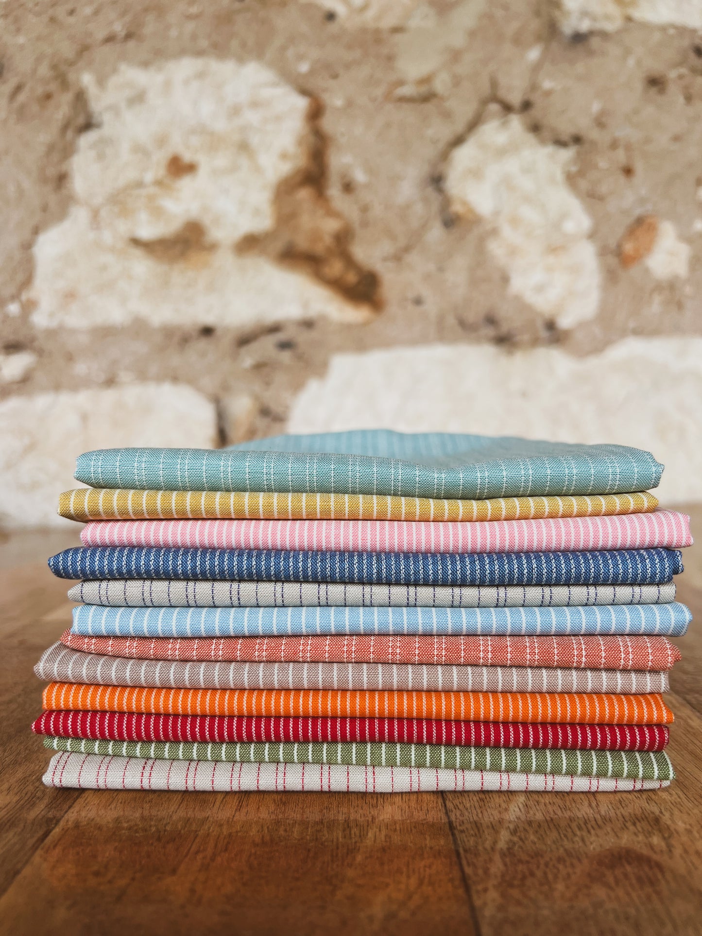Creating Memories Stripes Fat Quarter Bundle by Tilda