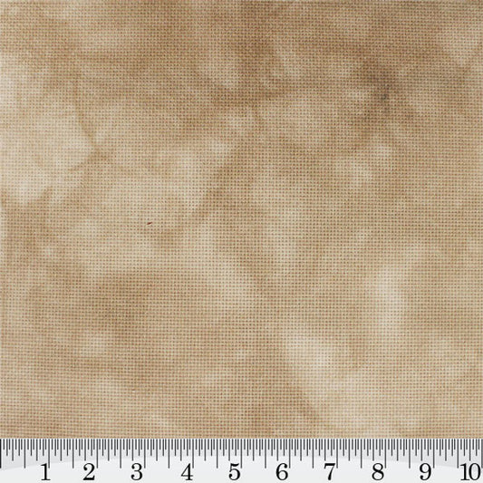 Fabric Flair Cafe Au Lait Hand Dyed effect 28ct Evenweave Pre-cut
