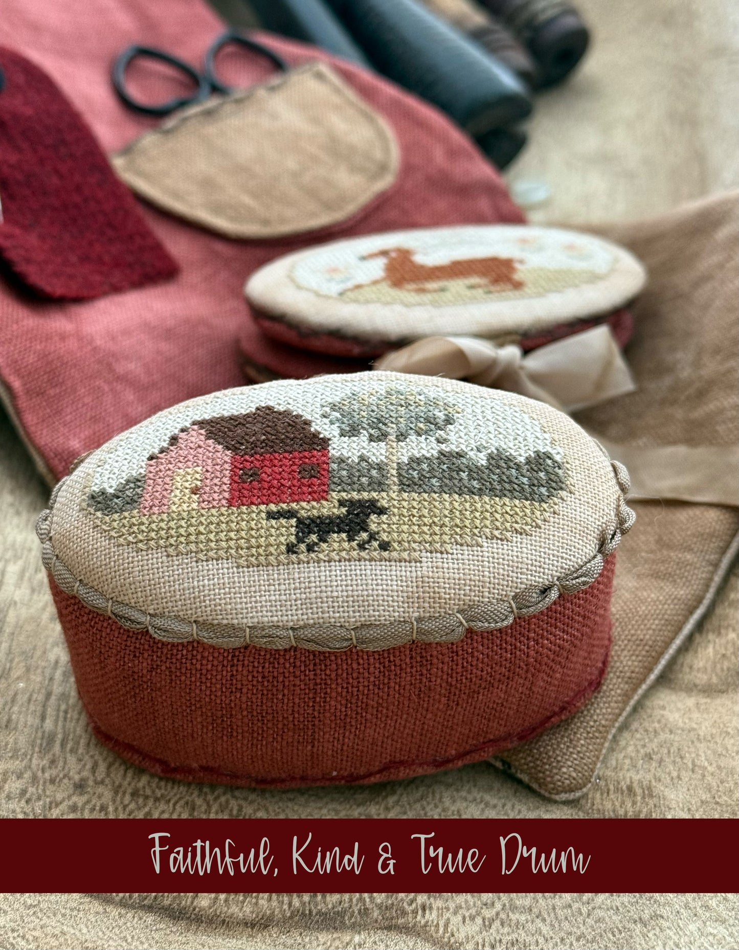 Faithful Kind and Trus Cross Stitch Booklet by Teresa Kogut