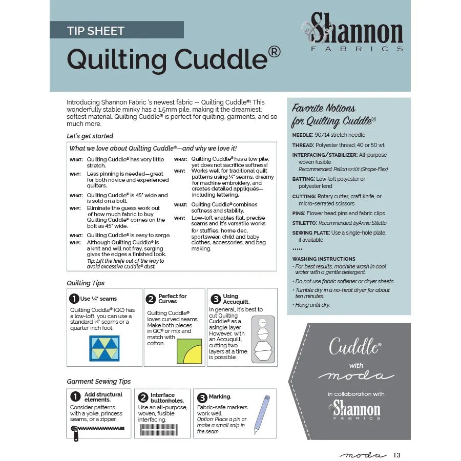 Nantucket Summer Cream Blue Cottage MQC5527011 Quilt Cuddle by Camille Roskelley for Moda Fabrics (sold in 25cm increments)