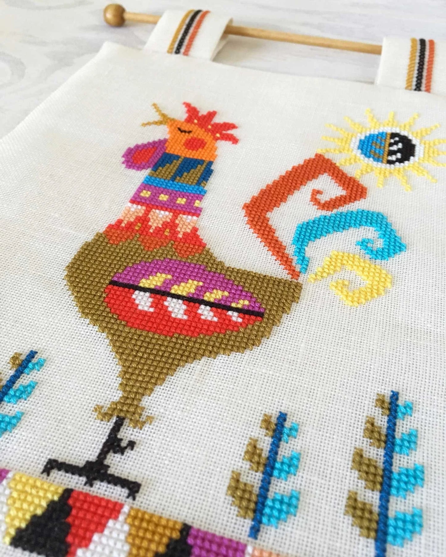 Good Morning Cross Stitch Pattern by Satsuma Street