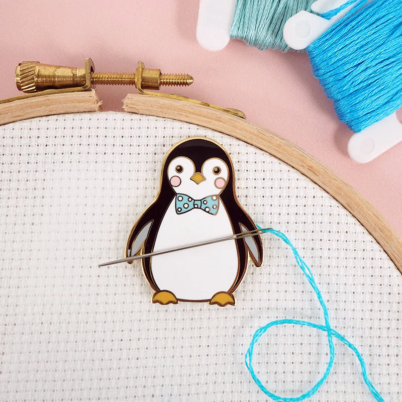 Penguin Magnetic Needle Minder by Caterpillar Cross Stitch
