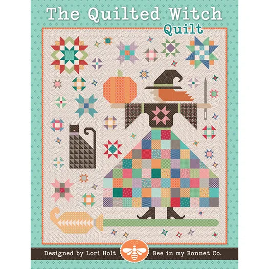 The Quilted Witch Quilt Pattern Booklet by Lori Holt of Bee in my Bonnet