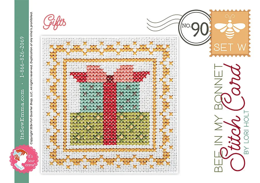 Bee in My Bonnet Stitch Cards Set W Lori Holt of Bee in my Bonnet
