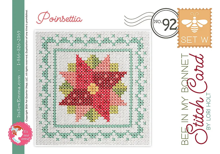 Bee in My Bonnet Stitch Cards Set W Lori Holt of Bee in my Bonnet