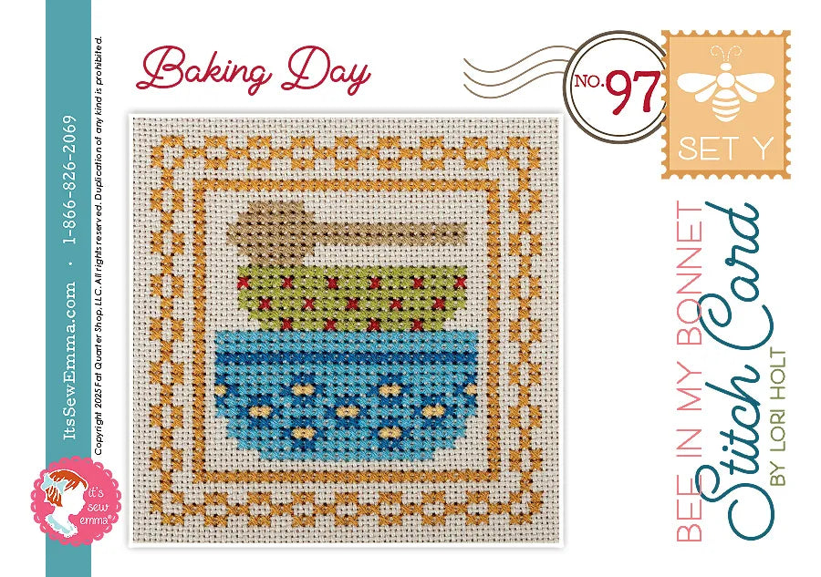 Bee in My Bonnet Stitch Cards Set Y Lori Holt of Bee in my Bonnet