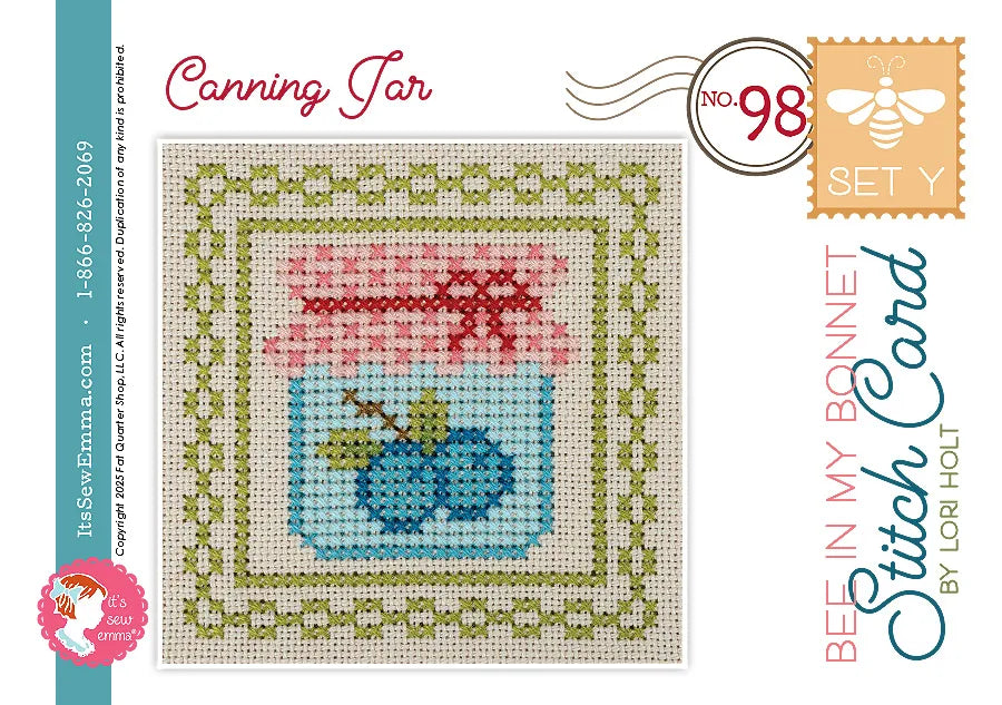 Bee in My Bonnet Stitch Cards Set Y Lori Holt of Bee in my Bonnet