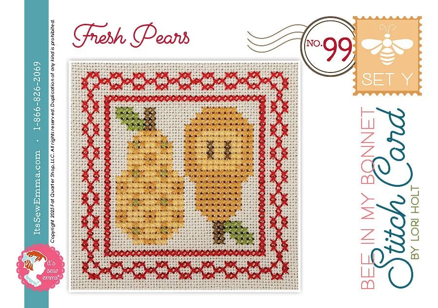 Bee in My Bonnet Stitch Cards Set Y Lori Holt of Bee in my Bonnet