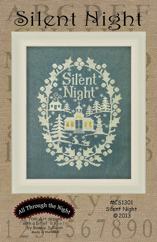 Silent Night Cross Stitch Pattern by All Through the Night