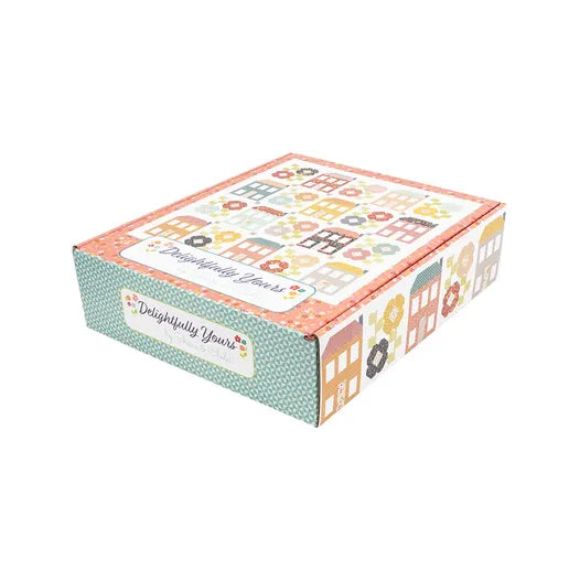 Spring Town Quilt Kit Featuring Delightfully Yours by Sherri & Chelsi for Moda Fabrics