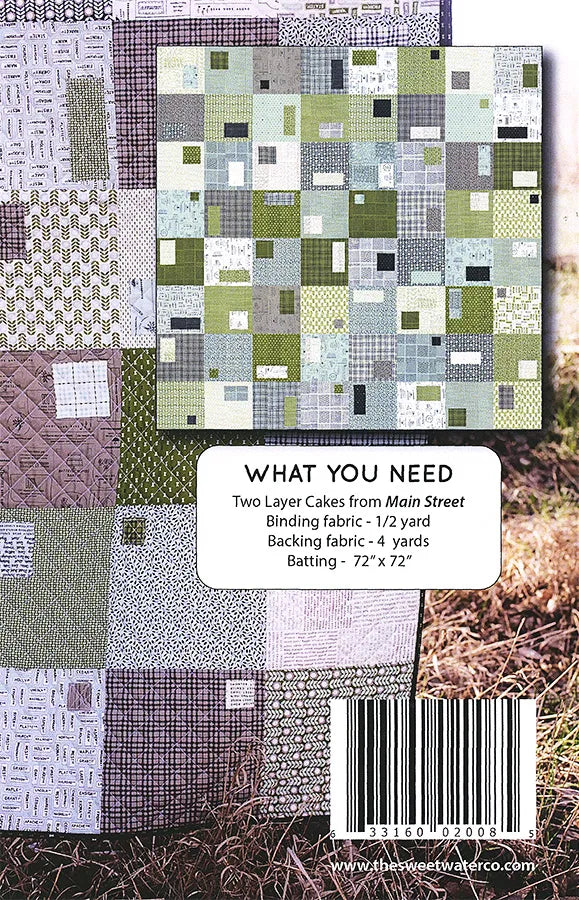 Mixed Bag Quilt Pattern by Sweetwater