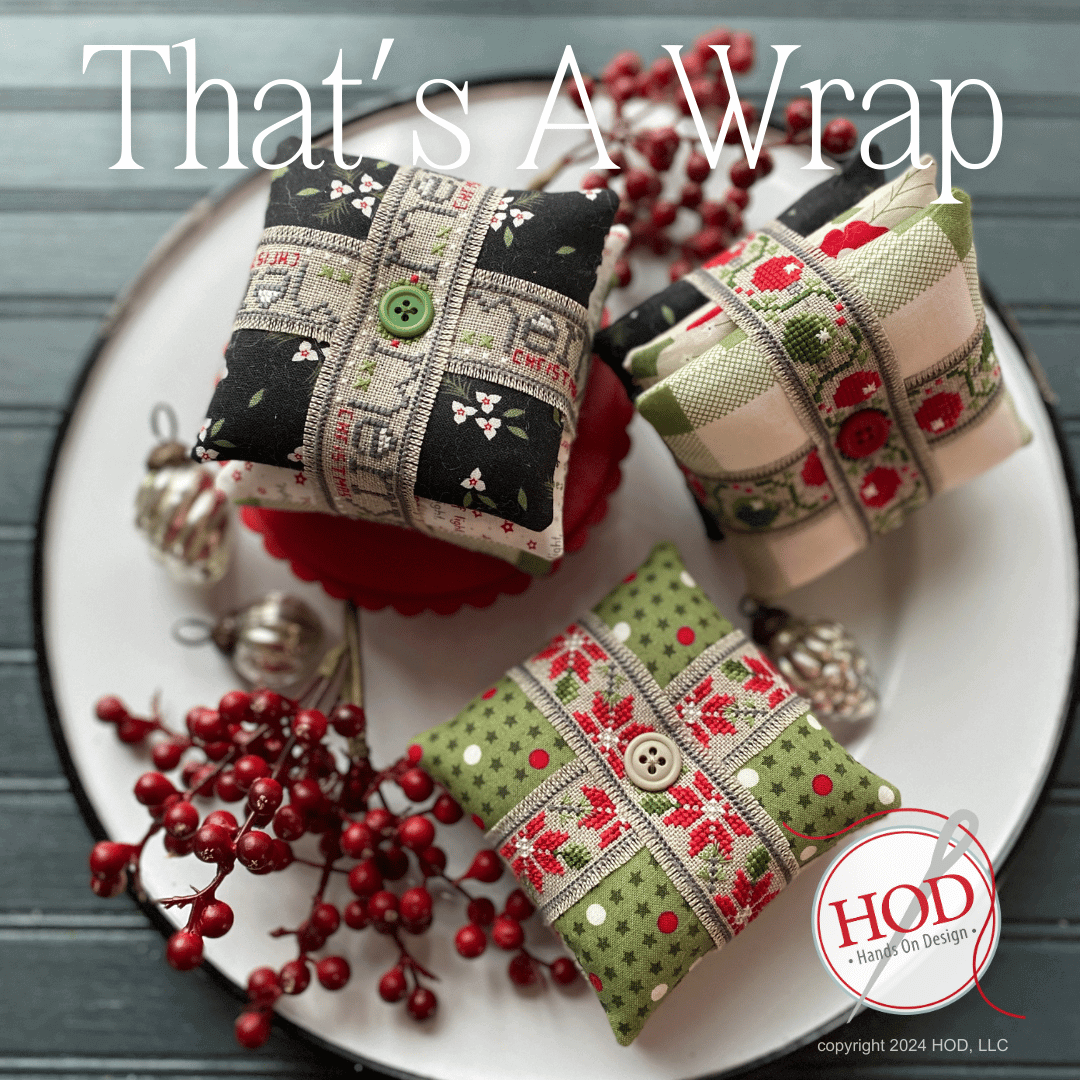 That's a Wrap- Christmas Collection Cross Stitch Pattern by Hands on Design
