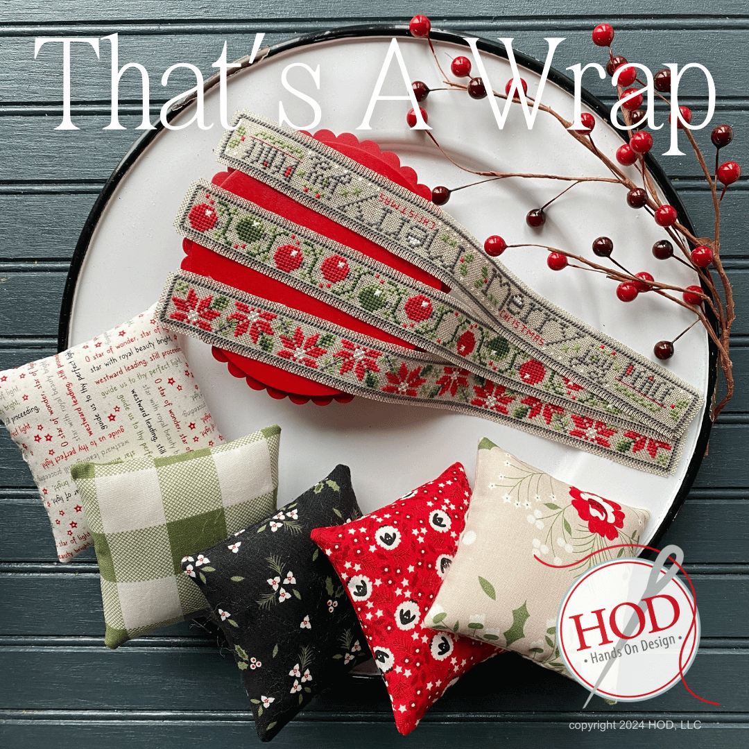 That's a Wrap- Christmas Collection Cross Stitch Pattern by Hands on Design