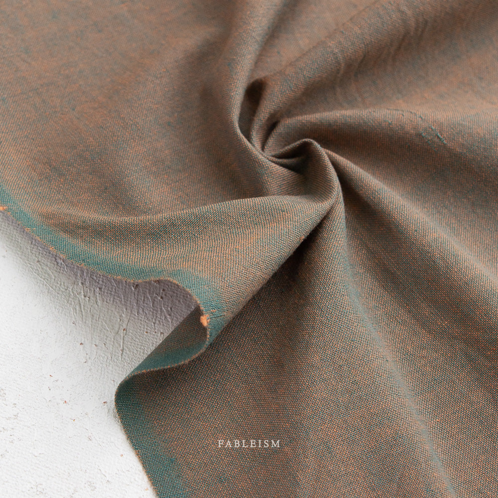 Watercolor Wovens Sea Moss WW210 by Fableism Supply Co (sold in 25cm increments)