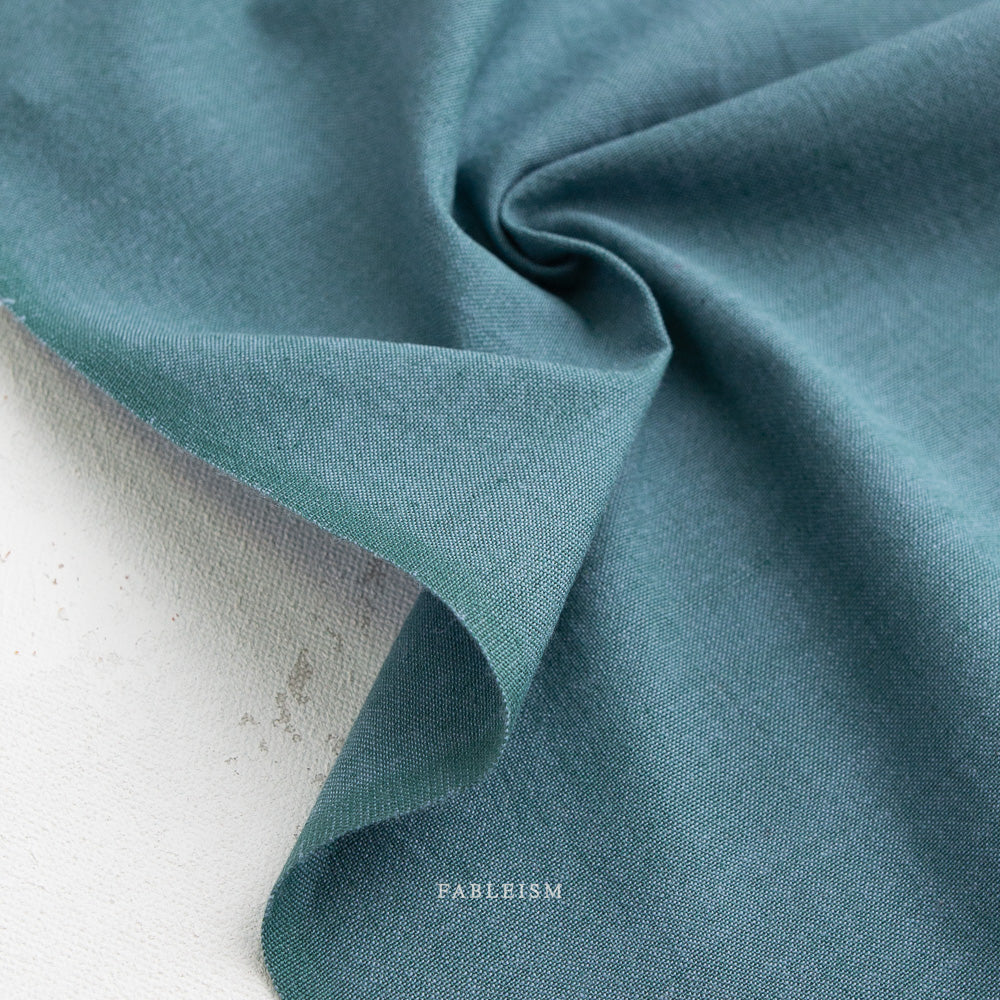 Watercolor Wovens Oceano WW280 by Fableism Supply Co (sold in 25cm increments)