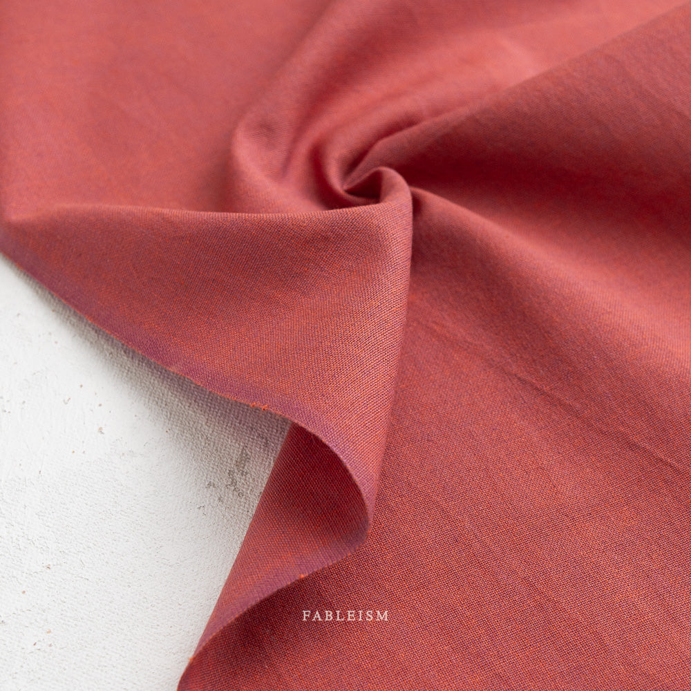 Watercolor Wovens Poppy WW390 by Fableism Supply Co (sold in 25cm increments)