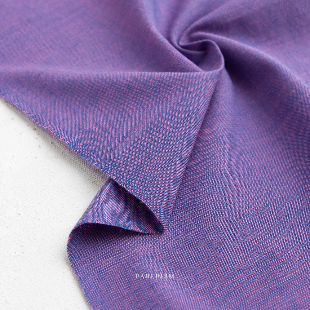 Watercolor Wovens Electric WW450 by Fableism Supply Co (sold in 25cm increments)