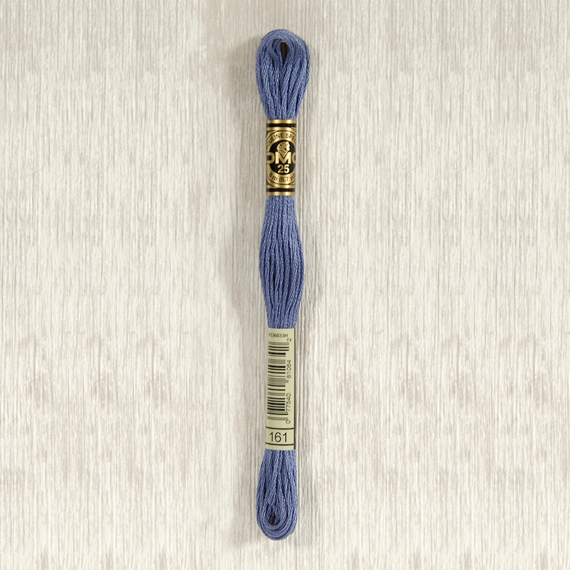 DMC 161 Gray Blue 6 Strand Embroidery Floss