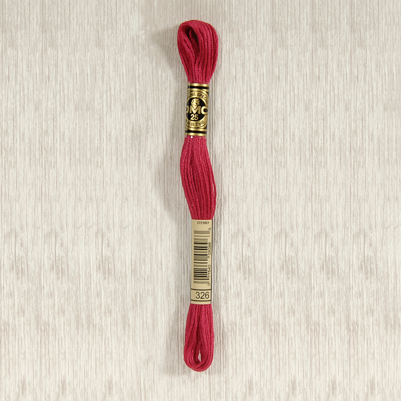 DMC 326 Very Dark Rose 6 Strand Embroidery Floss