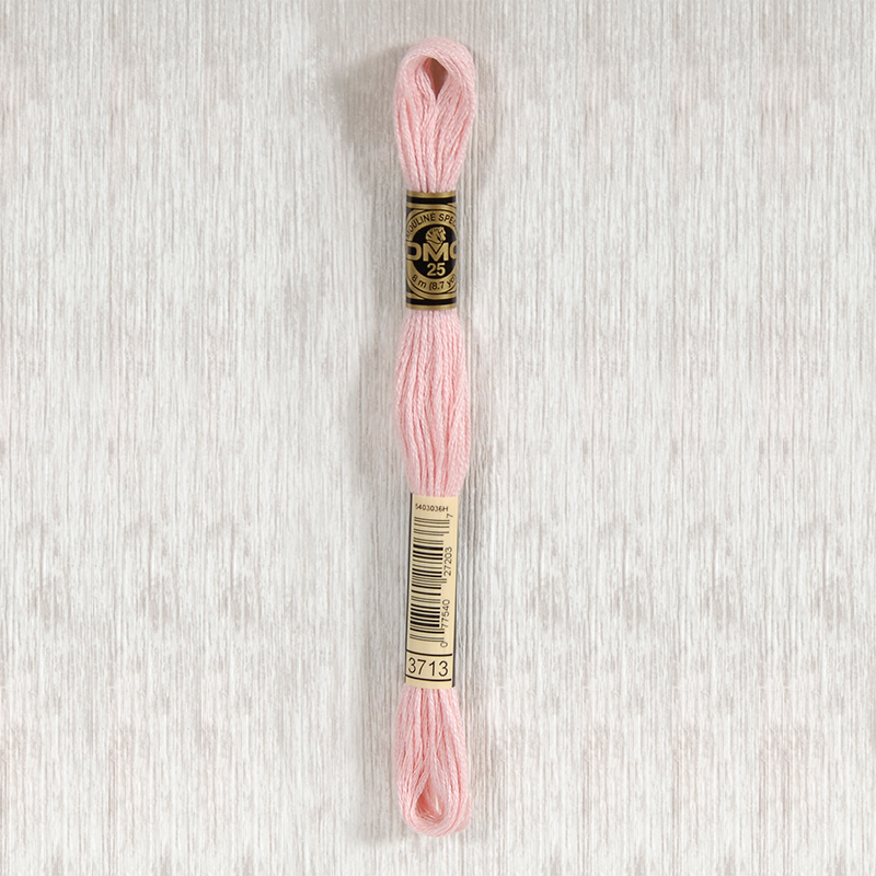 DMC 3713 Very Light Salmon 6 Strand Embroidery Floss