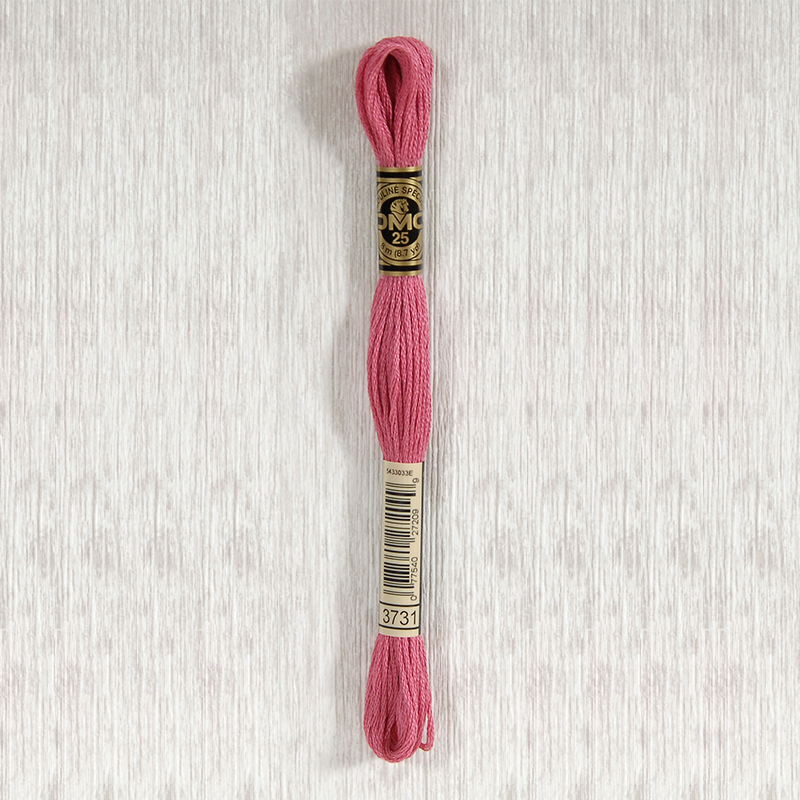DMC 3731 Very Dark Dusty Rose 6 Strand Embroidery Floss