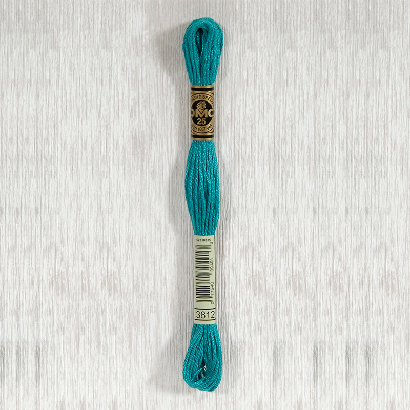 DMC 3812 Very Dark Seagreen 6 Strand Embroidery Floss