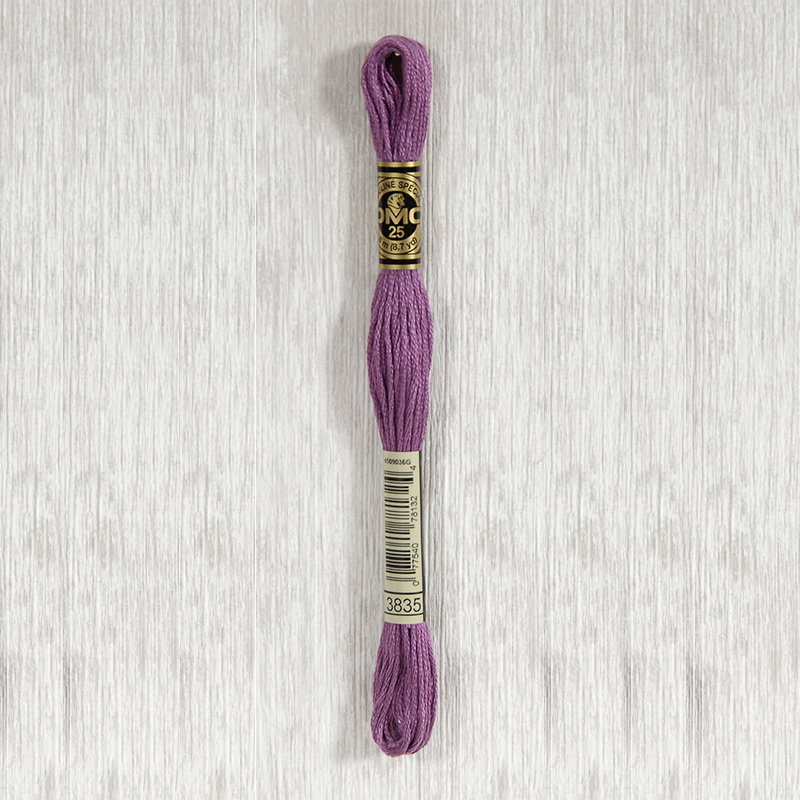 DMC 3835 Medium Grape 6 Strand Embroidery Floss