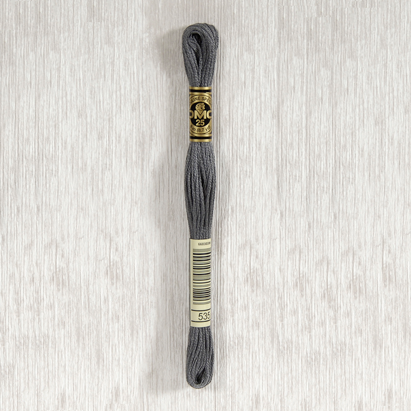 DMC 535 Very Light Ash Gray 6 Strand Embroidery Floss