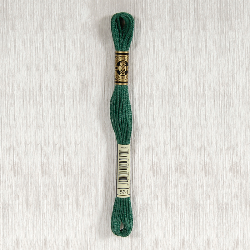 DMC 561 Very Dark Jade 6 Strand Embroidery Floss