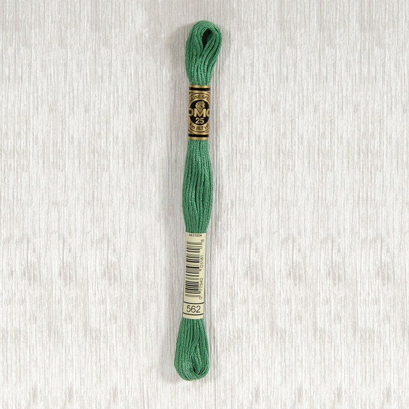 DMC 562 Medium Jade 6 Strand Embroidery Floss