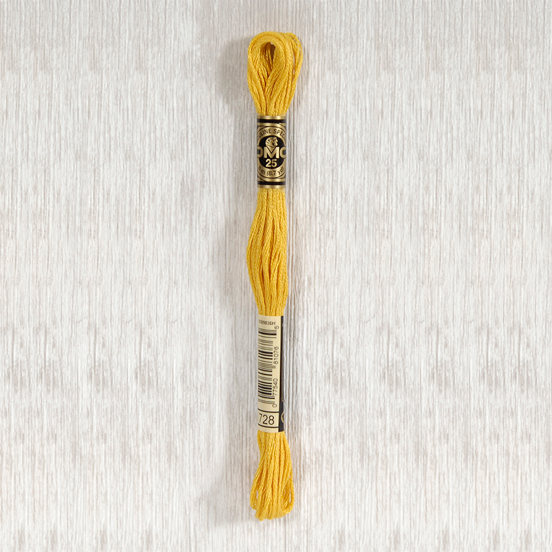 DMC® 6 Strand Embroidery Floss, Yellow