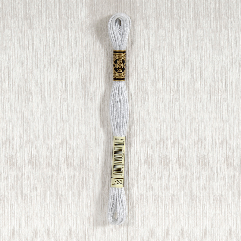 DMC 762 Very Light Pearl Gray 6 Strand Embroidery Floss