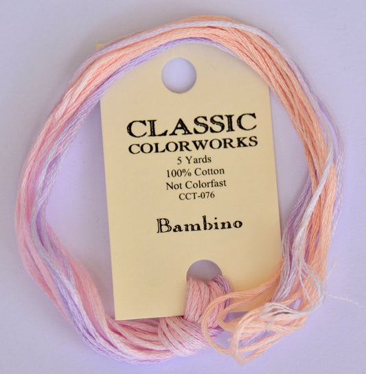 Bambino Classic Colorworks 6-Strand Hand-Dyed Embroidery Floss
