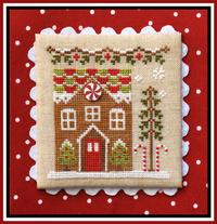 Gingerbread House 1 Cross Stitch Pattern Country Cottage Needleworks