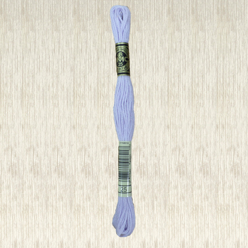 DMC 25 Ultra Light Lavender 6 Strand Embroidery Floss