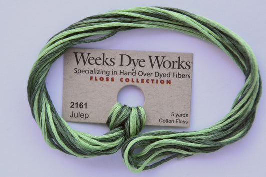 Julep 2161 Weeks Dye Works 6-Strand Hand-Dyed Embroidery Floss