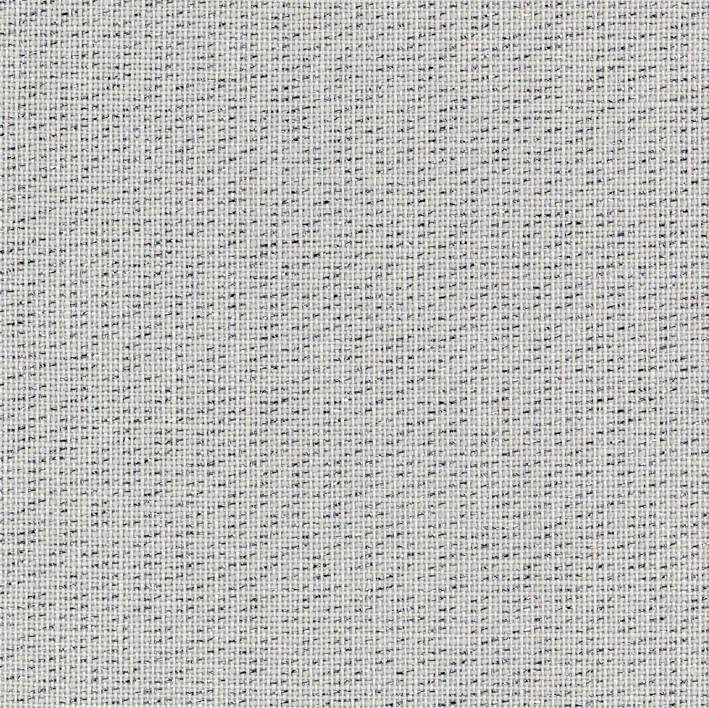 Zweigart Cashel 28Ct Platinum metallic Linen Pre Cut