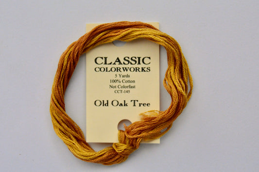 Old Oak Tree Classic Colorworks 6-Strand Hand-Dyed Embroidery Floss