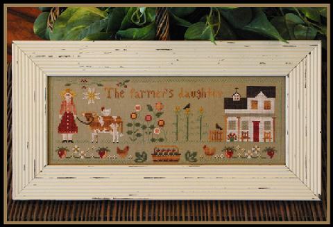 Farmers Daughter Cross Stitch Pattern Little House Needleworks