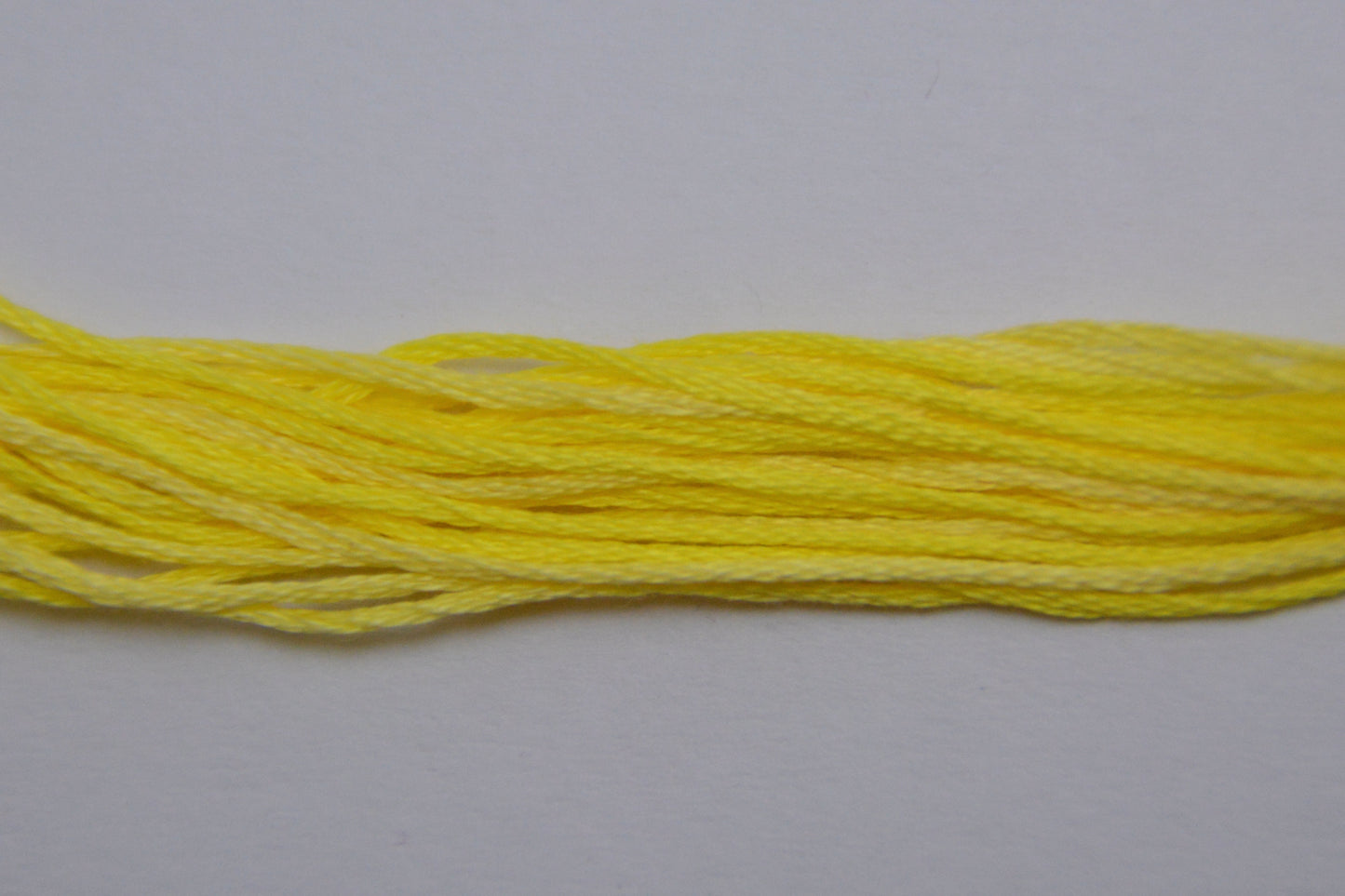 Lemon Chiffon 2217 Weeks Dye Works 6-Strand Hand-Dyed Embroidery Floss