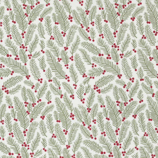 Christmas Eve Snow Sprigs Blender Lella Boutique for Moda Fabrics (sold in 25cm increments)