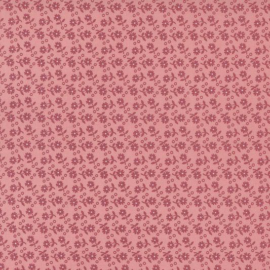 Sunnyside Gather Coral M5528519 by Camille Roskelley for Moda fabrics- (sold in 25cm increments)