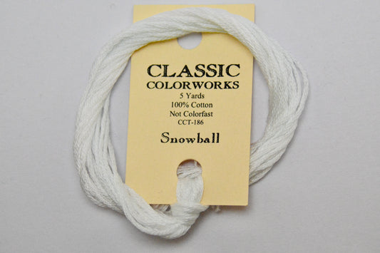 Snowball Classic Colorworks 6 Strand Hand-Dyed Embroidery Floss