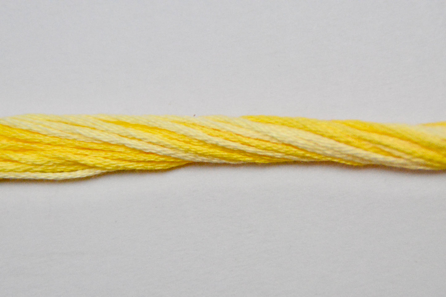 Banana Popsicle 1115 Weeks Dye Works 6-Strand Hand-Dyed Embroidery Floss