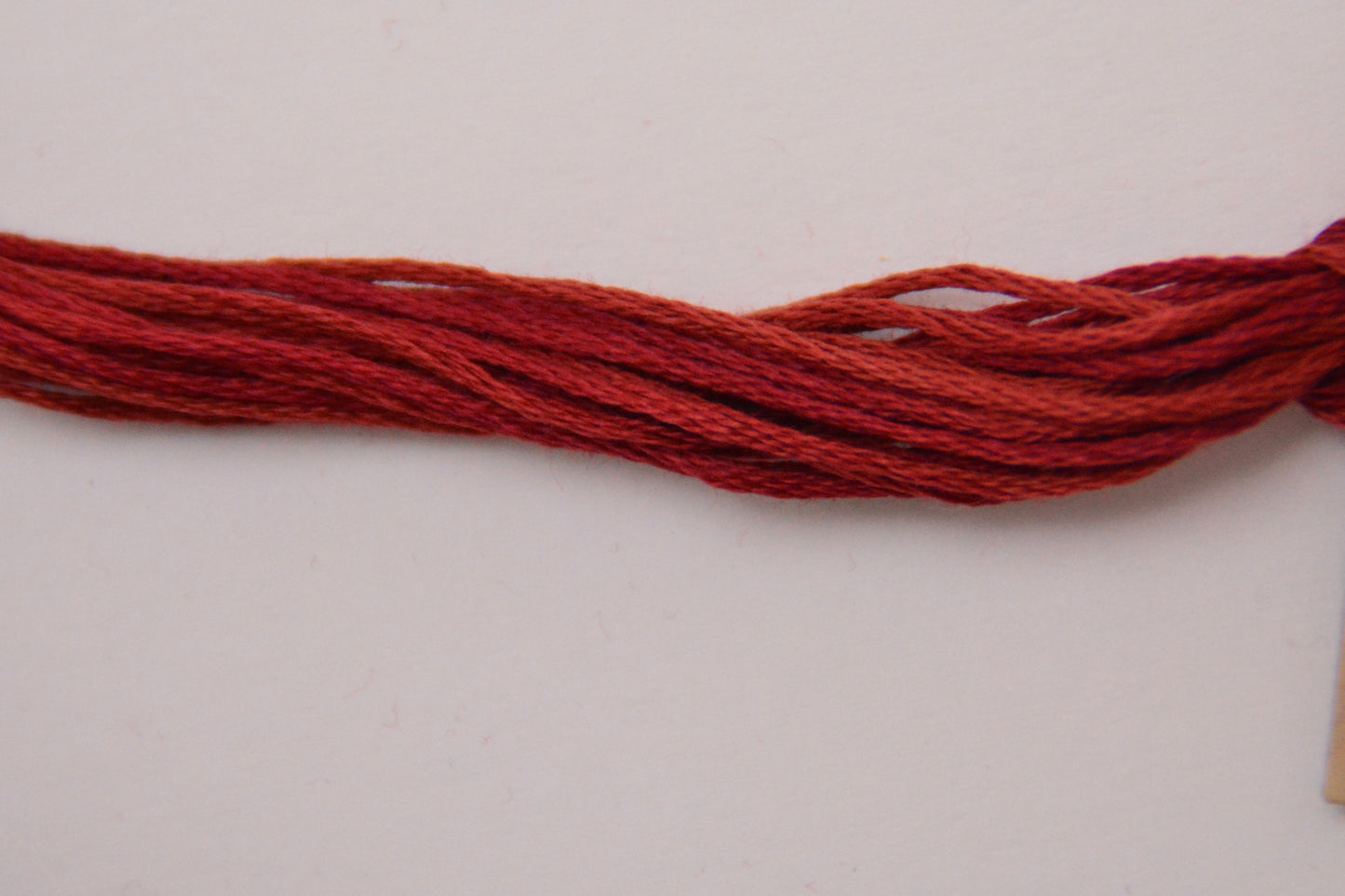 Lancaster Red 1333 Weeks Dye Works 6-Strand Hand-Dyed Embroidery Floss