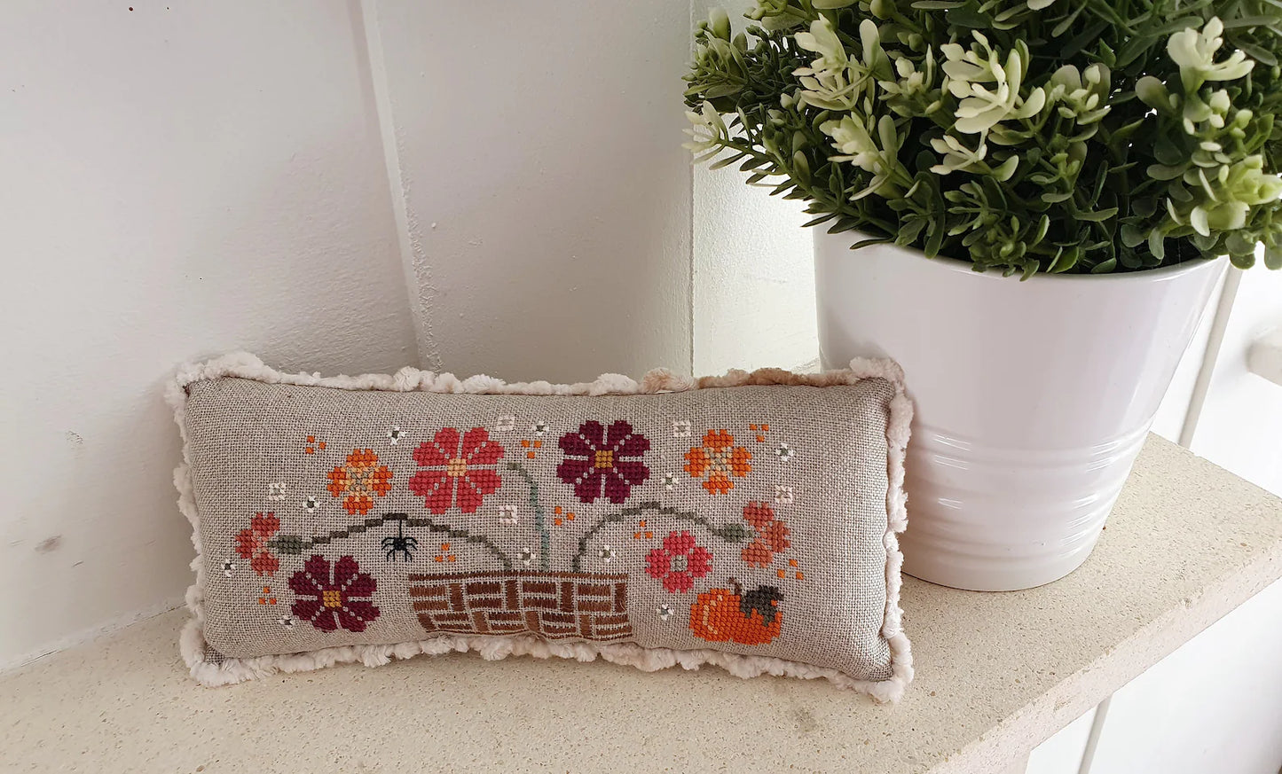 Autumn Baskets Cross Stitch Pattern by Cosford Rise Stitchery
