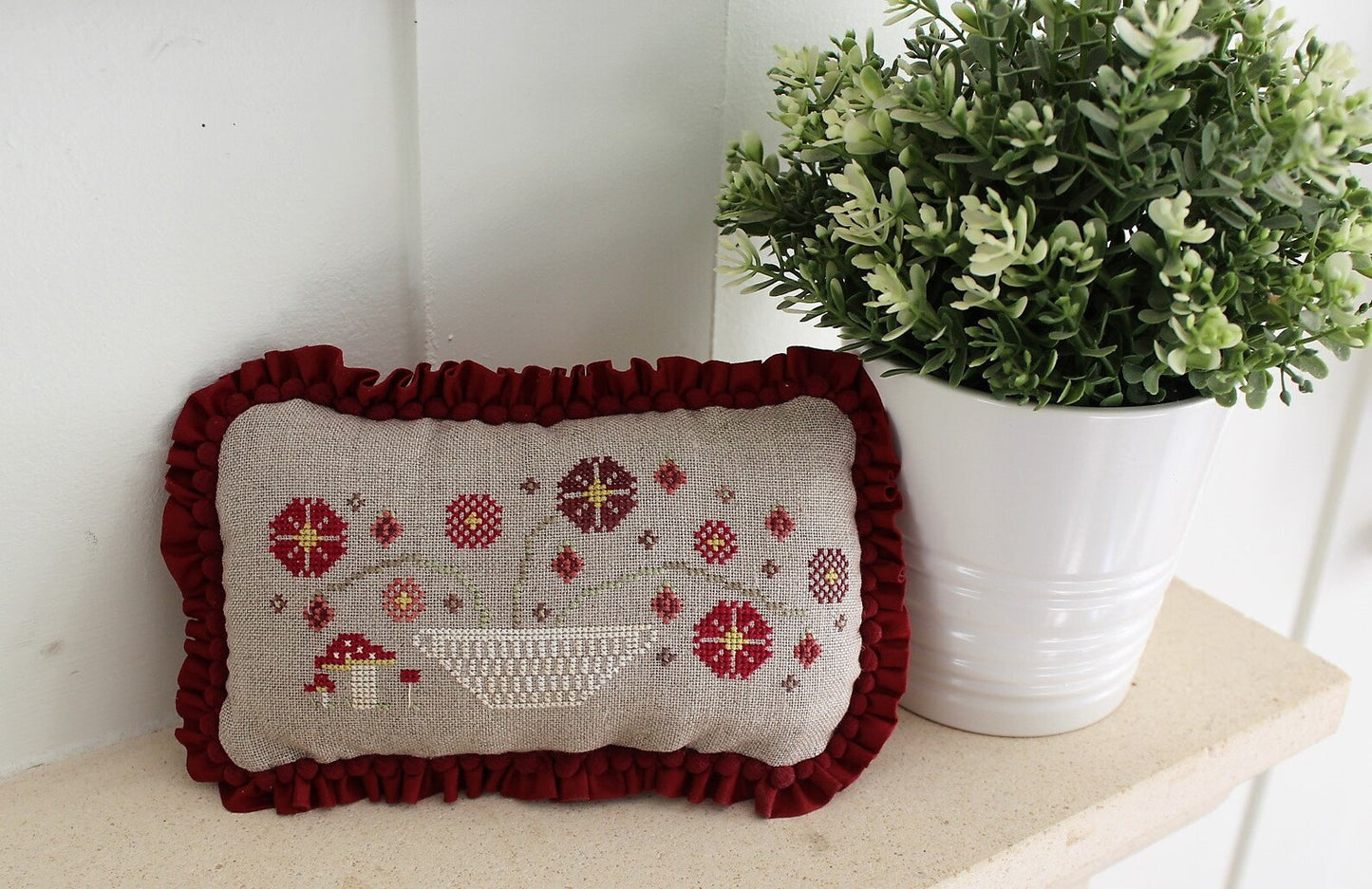 Autumn Baskets Cross Stitch Pattern by Cosford Rise Stitchery