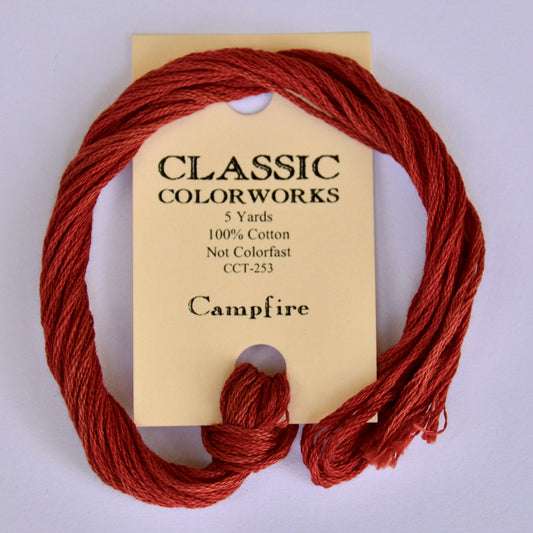 Campfire Classic Colorworks 6-Strand Hand-Dyed Embroidery Floss