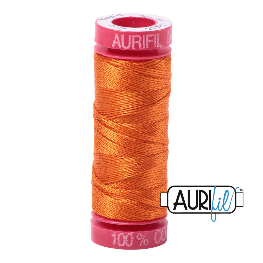 Aurifil Cotton Pumpkin Orange 2150